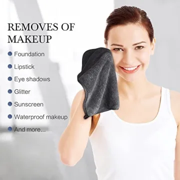 Soft Microfiber Face Cloths for Cleaning & Skincare
