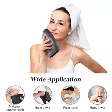 Soft Microfiber Face Cloths for Cleaning & Skincare