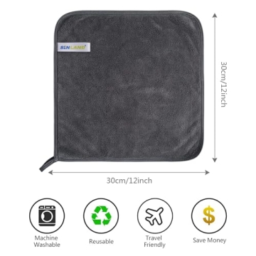 Soft Microfiber Face Cloths for Cleaning & Skincare