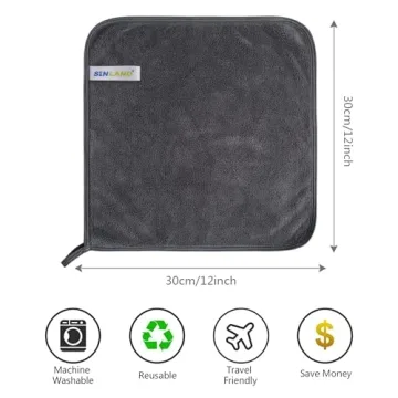 Soft Microfiber Face Cloths for Cleaning & Skincare