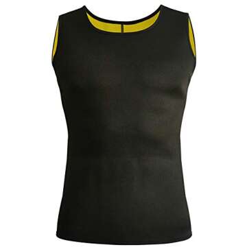 GZXISI Weight Loss Sauna Suit for Men - Corset Vest