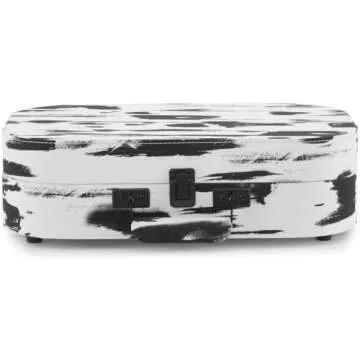 Crosley CR8009B-BW Vintage Bluetooth Turntable Suitcase