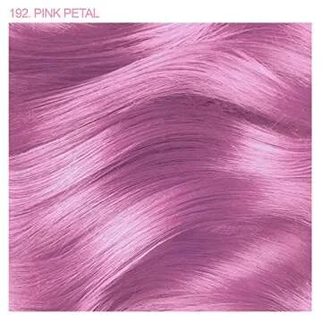 Adore Semi Permanent Hair Color - Vegan and Cruelty-Free Pink Hair Dye - 4 Fl Oz - 192 Pink Petal (P...