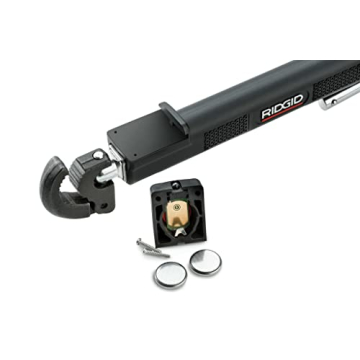 RIDGID Adjustable Basin Wrench with LED Light for Plumbing