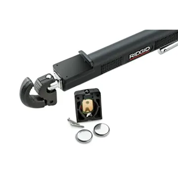 RIDGID Adjustable Basin Wrench with LED Light for Plumbing