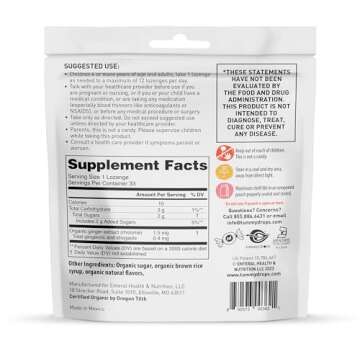 Tummydrops USDA Organic Sweet Blackberry Ginger