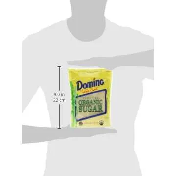 Domino Organic Cane Sugar 24 oz for Healthy Baking