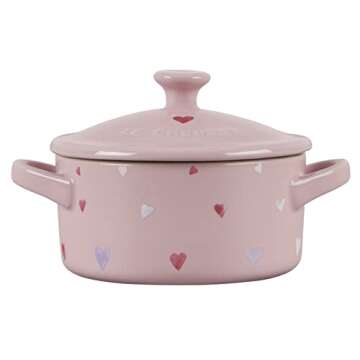 Le Creuset L'Amour Mini Round Cocotte 8oz Chiffon Pink