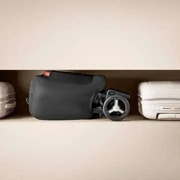 Silver Cross Jet Series - Full Size TSA Approved Infant & Toddler Stroller - Lightweight, Compact & Easy to Fold, with All-Terrain Wheels and One-Handed Recline (Black, Jet-3)