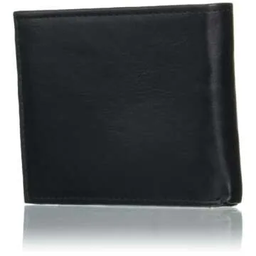 Levi's Men's Extra Capacity Slimfold Wallet, Charcoal Black, One Size