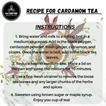 Naturevibe Botanicals Green Cardamom Powder, 3.5 oz - Non-GMO