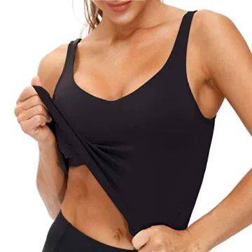 Wirefree Padded Sports Bra for Yoga Gym Running