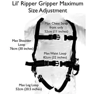 Lil' Ripper Gripper Kids Ski Trainer with Retractable Leashes