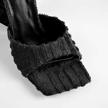 Onlymaker Women's Stylish Lace-Up High Heeled Sandals