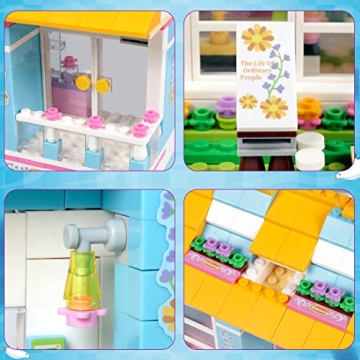 VIOSEBN Friends House Building Kit for Kids Aged 6-12