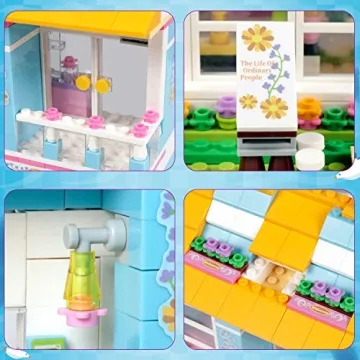 VIOSEBN Friends House Building Kit for Kids Aged 6-12