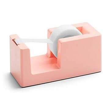 Poppin Tape Dispenser, Blush