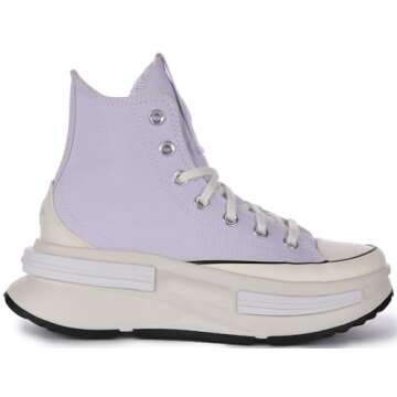 Stylish and Comfortable Converse Men's Lunar Time Sneakers in Vapor Violetta