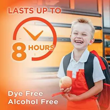 Amazon Basic Care Children's Ibuprofen Oral Suspension 100 mg per 5 mL, Pain Reliever and Fever Reducer, Non-Staining Dye-Free Berry , For Sore Throat, Headache and Toothache, 8 fl oz (Pack of 1)