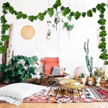 GuassLee 40 LED Hawaiian String Lights for Parties