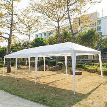 10'x30' Party Wedding Outdoor Patio Tent Canopy Heavy Duty Gazebo Pavilion -5