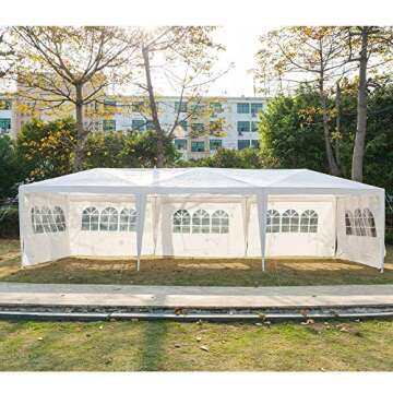 10'x30' Party Wedding Outdoor Patio Tent Canopy Heavy Duty Gazebo Pavilion -5
