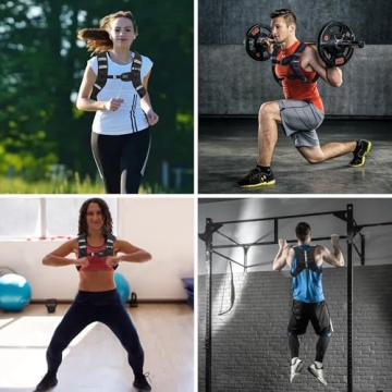 ZUETK Weighted Vest for Effective Strength Training and Fat Loss