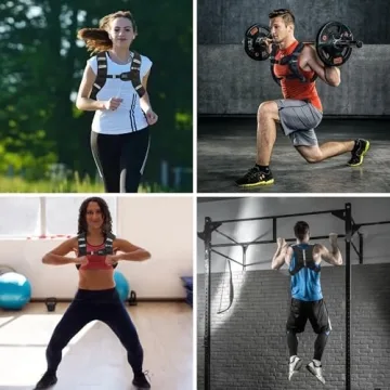 ZUETK Weighted Vest for Effective Strength Training and Fat Loss