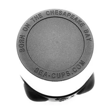 SEA CUPS 30 oz Tumbler with Adaptable Silicone Sleeve