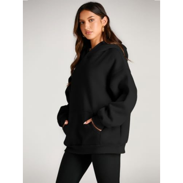 Stylish Women’s Oversized Fleece Hoodie for Fall