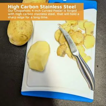 4" Ergonomic Curved Paring Knife by Jean-Patrique