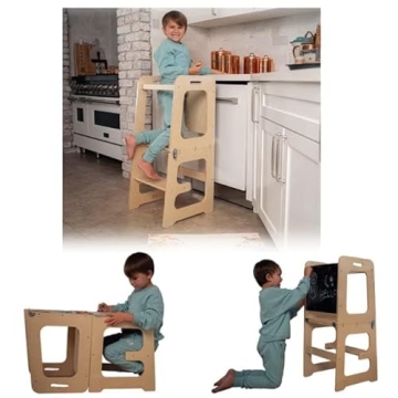 Avenlur 4-in-1 Foldable Kitchen Tower for Toddlers