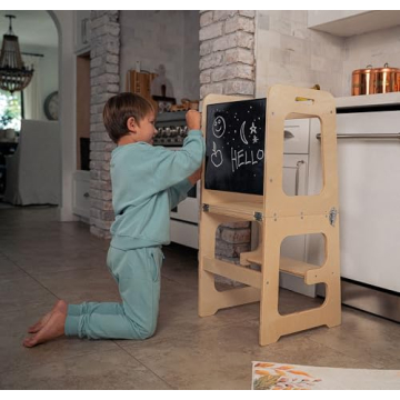 Avenlur 4-in-1 Foldable Kitchen Tower for Toddlers