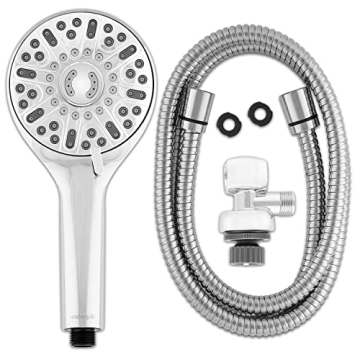 Waterpik ShowerClean Pro Hand Held Shower Head with Power Jet