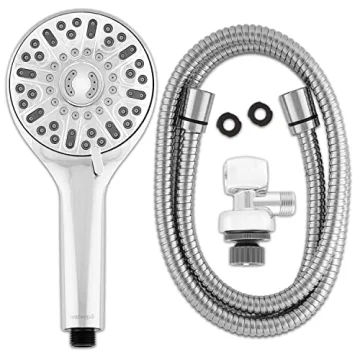 Waterpik ShowerClean Pro Hand Held Shower Head with Power Jet