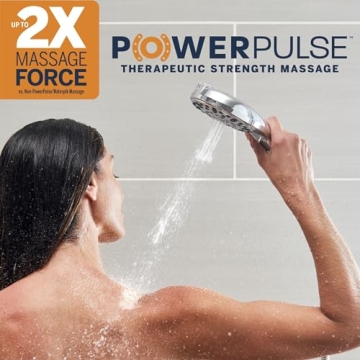 Waterpik ShowerClean Pro Hand Held Shower Head with Power Jet