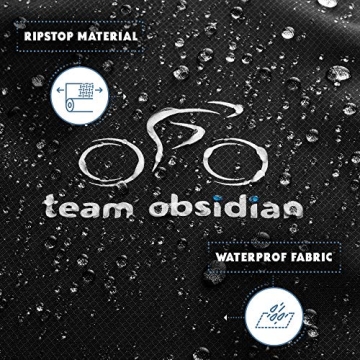 Team Obsidian XL Heavy Duty Outdoor Bike Cover for 2 Bikes