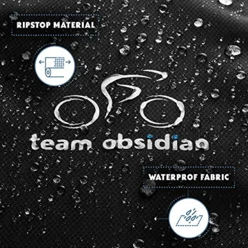 Team Obsidian XL Heavy Duty Outdoor Bike Cover for 2 Bikes