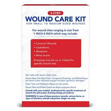 All Health Wound Care Kit, 40 Items | For Small to Medium Sized Wounds