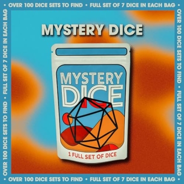 1985 Mystery Polyhedral Dice Set for RPG Table Games