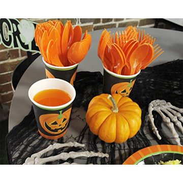 Juvale 144-Piece Halloween Party Supplies for 24 Guests