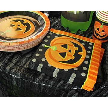 Juvale 144-Piece Halloween Party Supplies for 24 Guests