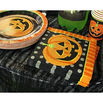 Juvale 144-Piece Halloween Party Supplies for 24 Guests