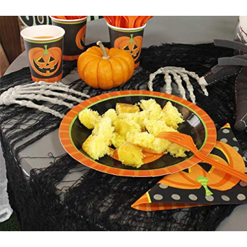 Juvale 144-Piece Halloween Party Supplies for 24 Guests