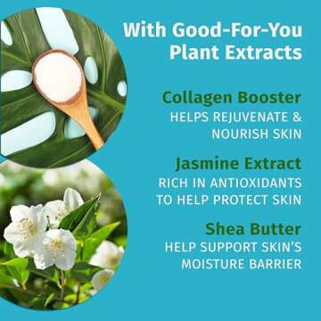 Hempz Mini Collagen-Infused Jasmine & Rose Body Moisturizer, 1 oz - Paraben-Free, Vegan, Cruelty-Free