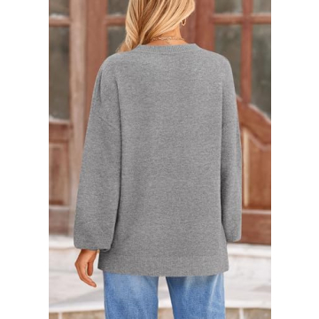PRETTYGARDEN Women's Oversized Ribbed Knit Winter Sweater