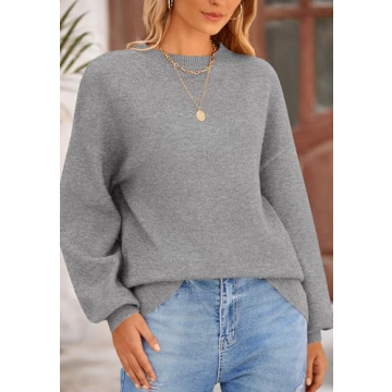 PRETTYGARDEN Women's Oversized Ribbed Knit Winter Sweater