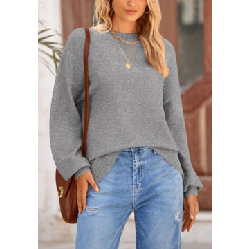 PRETTYGARDEN Women's Oversized Ribbed Knit Winter Sweater