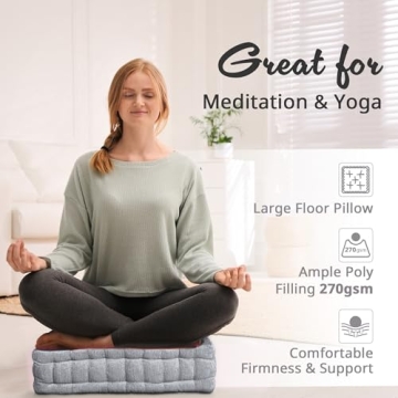Intelligent Design Azza Floor Pillow for Yoga and Home