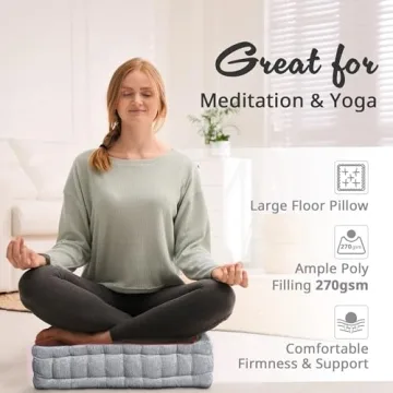 Intelligent Design Azza Floor Pillow for Yoga and Home